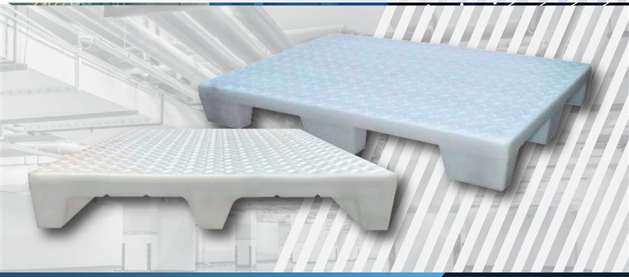 Pallets de polietileno rotomoldeados Rotoking
