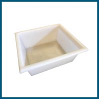 Bateas rectangulares piramidales